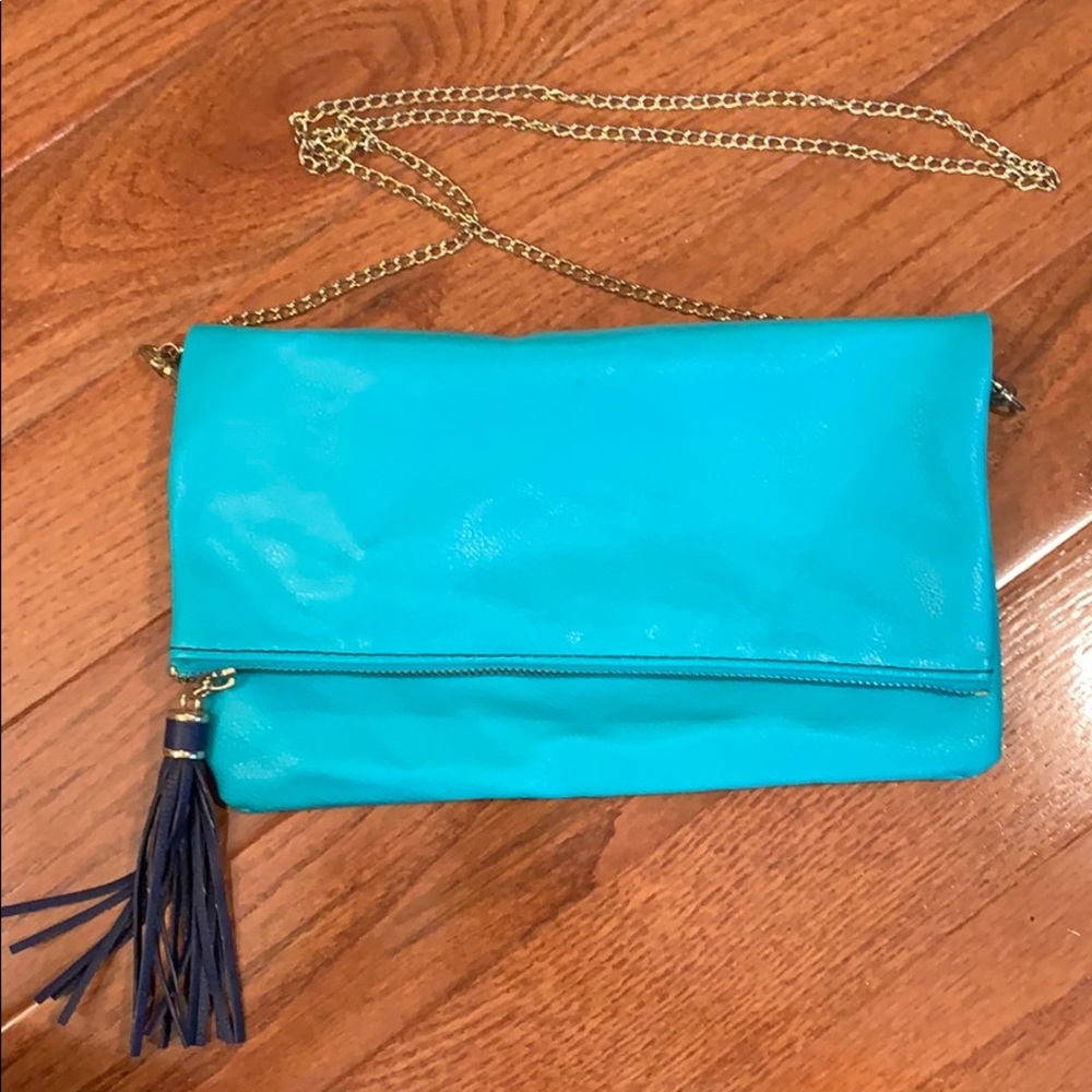 Fold over clutch